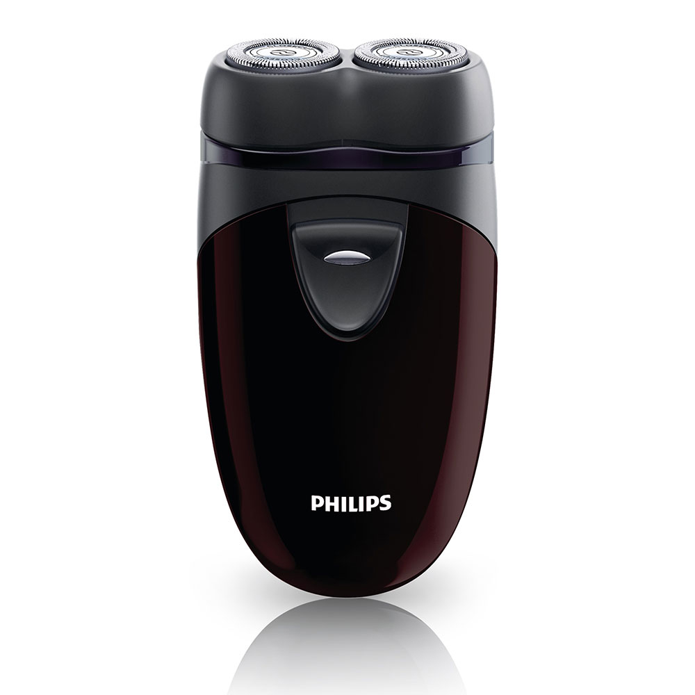 Philips Electric Shaver - Black/Maroon