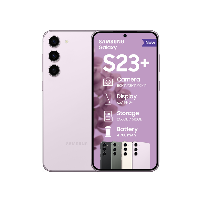 Samsung Galaxy S23+ 256GB Dual Sim - Lavender