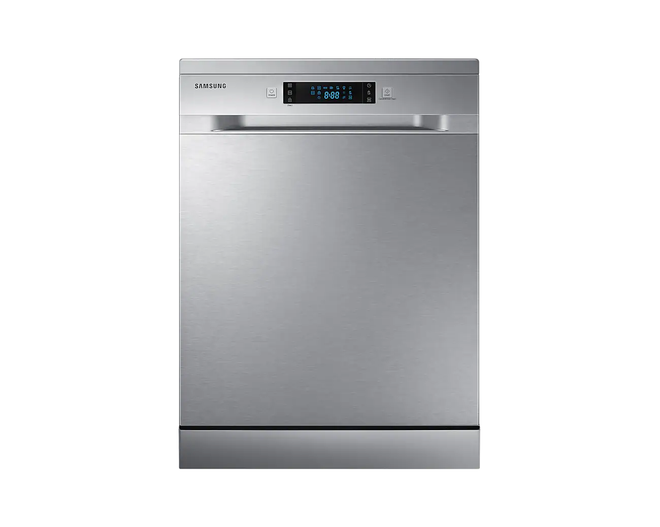 Samsung 14 Place Dishwasher with Wide Led Display - Silver
