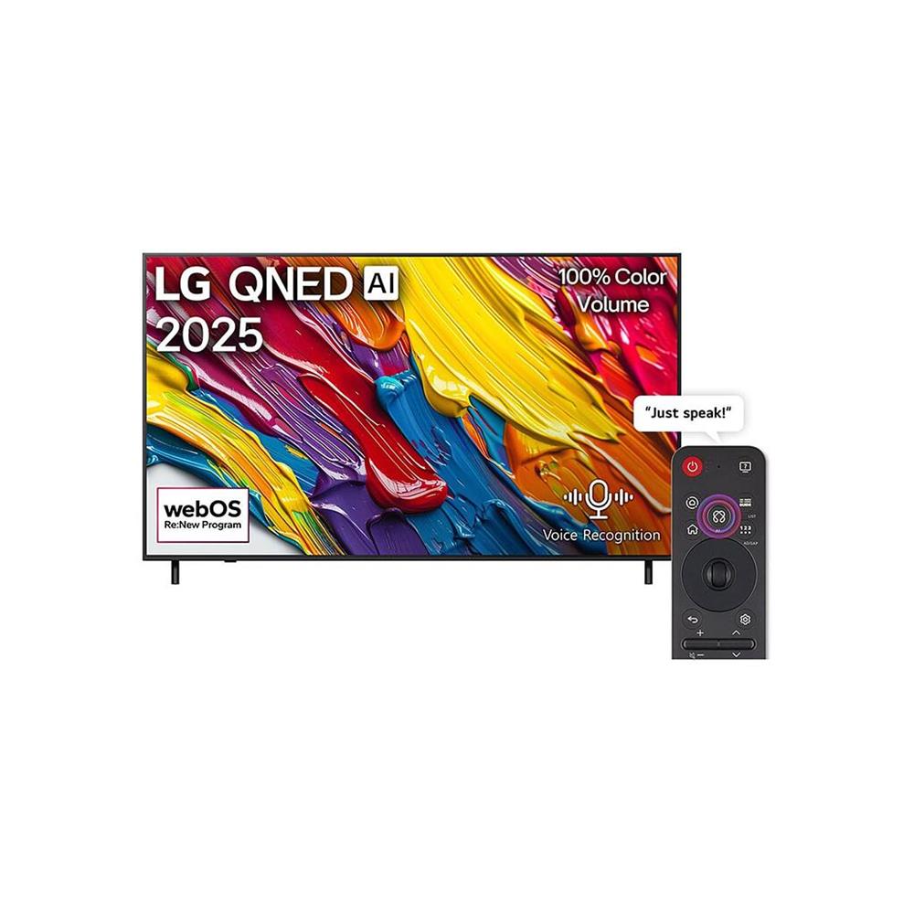 LG 75 inch QNED AI QNED82 4K Smart TV AI Magic remote HDR10 webOS25 2025