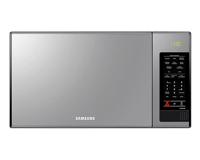 Samsung 40L Grill Microwave Oven with Autocook - Black with Mirror Finish