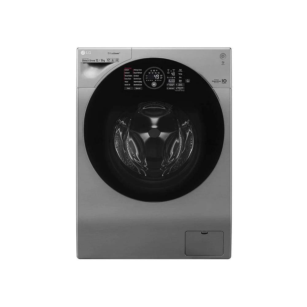 LG 12/8kg Washer Dryer Combo - Silver