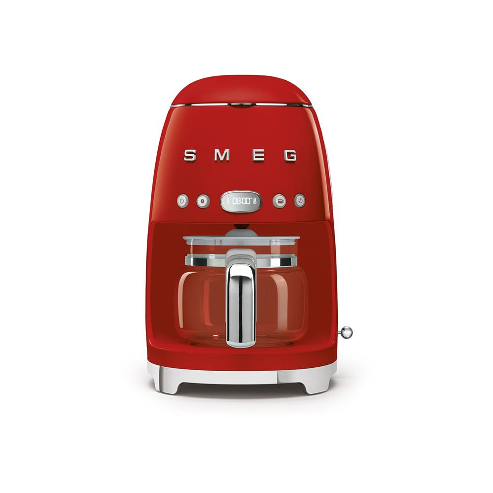 Smeg 50's Style Retro Drip Filter Coffee Machine - Glossy Red
