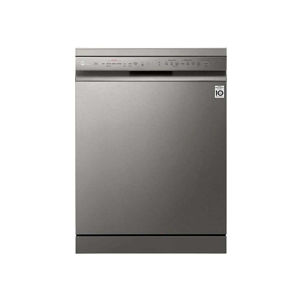 LG 14 Place QuadWash™ Steam Dishwasher - Platinum Silver
