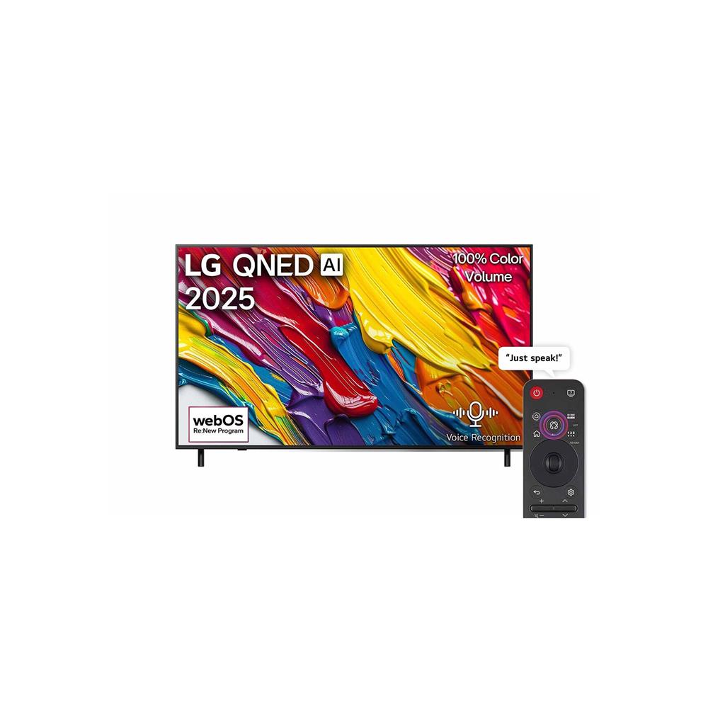 LG 65 inch QNED AI QNED82 4K Smart TV AI Magic remote HDR10 webOS25 2025