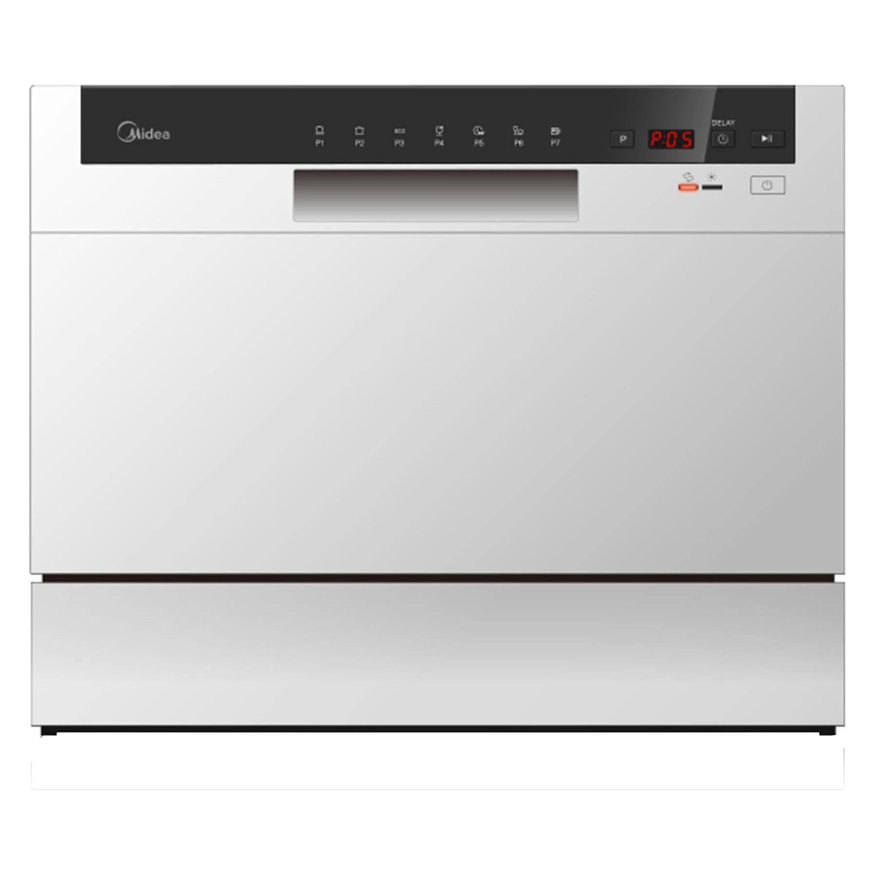 Midea 6 Place Table Top Dishwasher - White