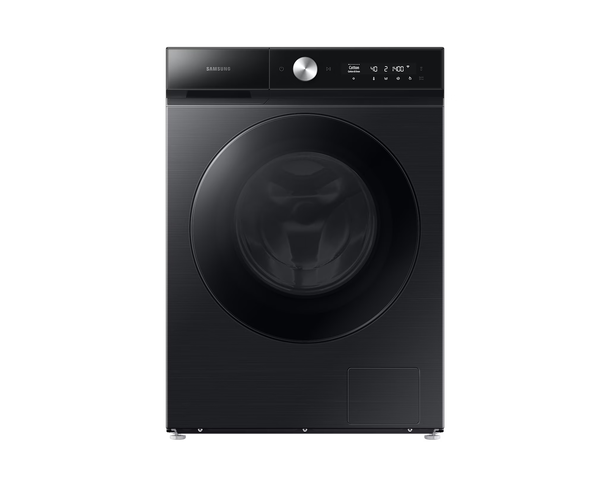 Samsung Bespoke 12 Kg Front Loader Washing Machine - Black Caviar