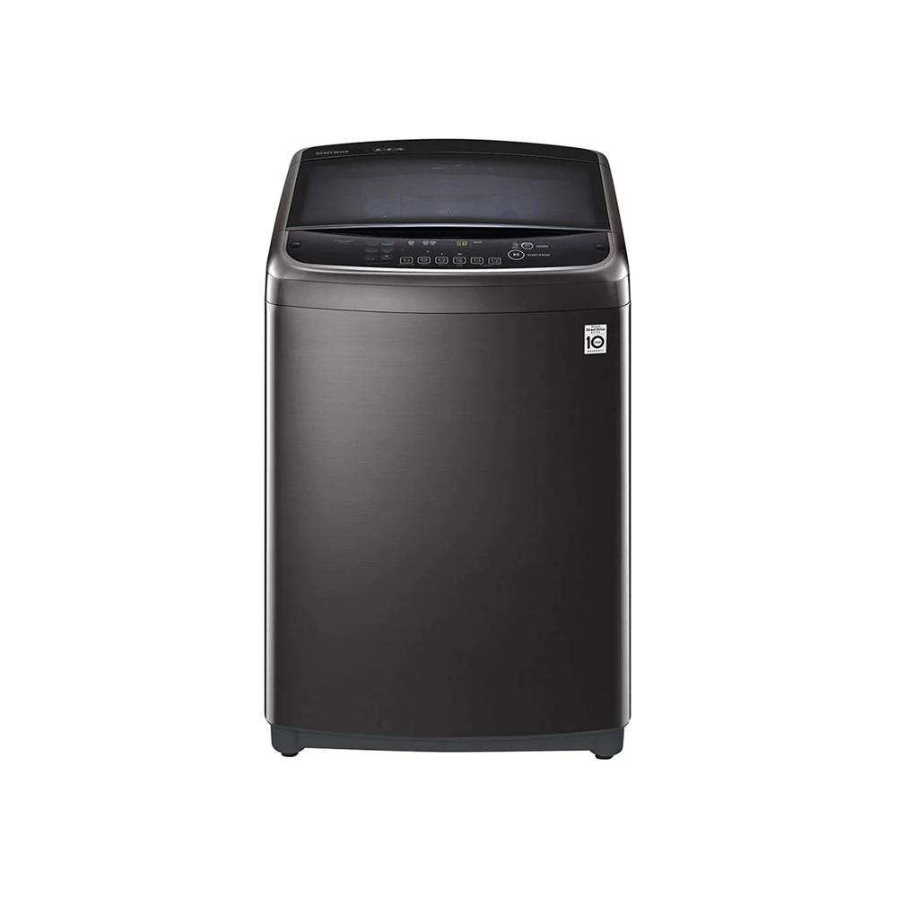 LG 21KG TurboWash3D Washing Machine - Black Steel