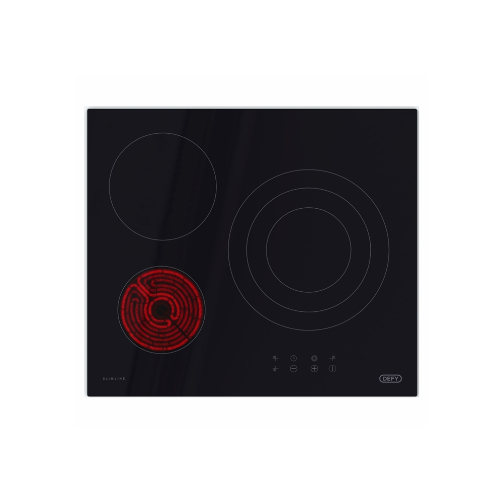 Defy Slimline Touch Control Vitroceramic Triple Zone Hob