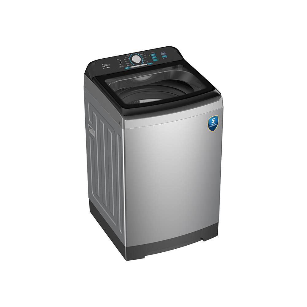 Midea 15kg Top Load Washing Machine - Silver