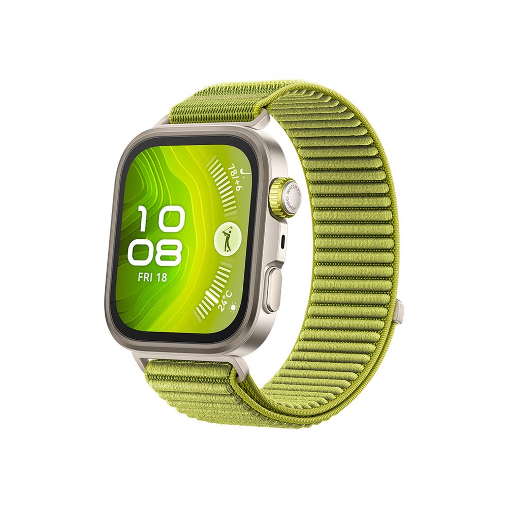 HUAWEI WATCH FIT 4 Pro Golf Edition Green Woven