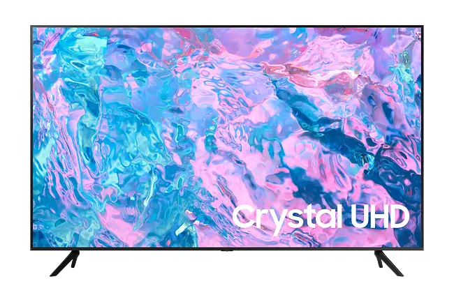 Samsung 65&quot; CU7000 Crystal UHD 4K Smart TV (2023) + Free Galaxy Fit 3
