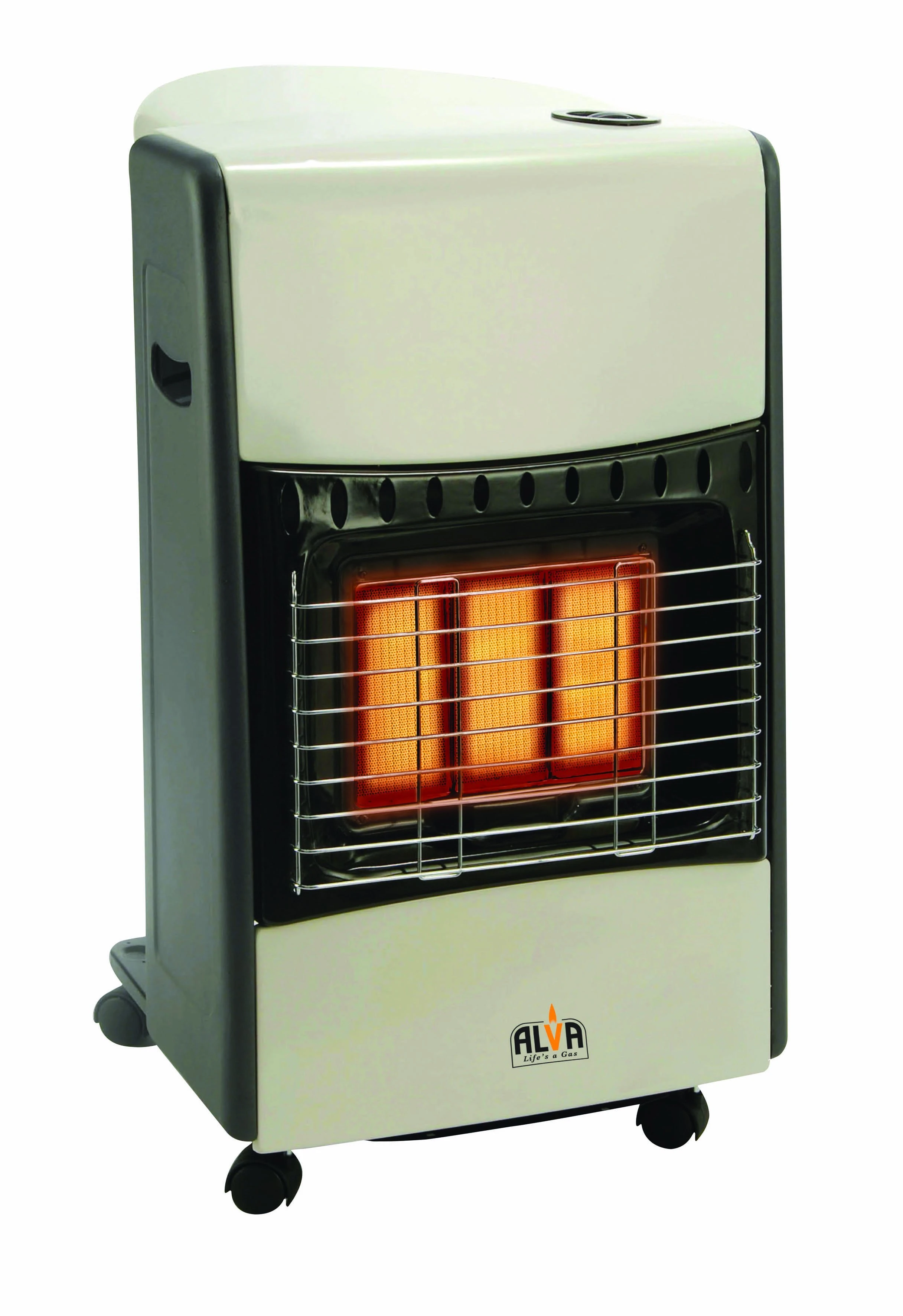 Alva 3 Panel Infrared Radiant Gas Heater Deluxe - Black/Cream - Expert  Stores