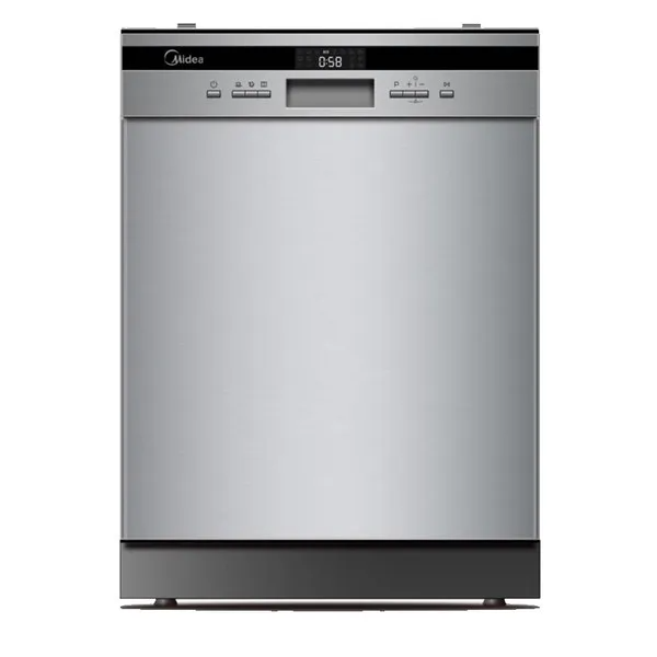 Midea 14 Place Deluxe Dishwasher - Stainless Steel