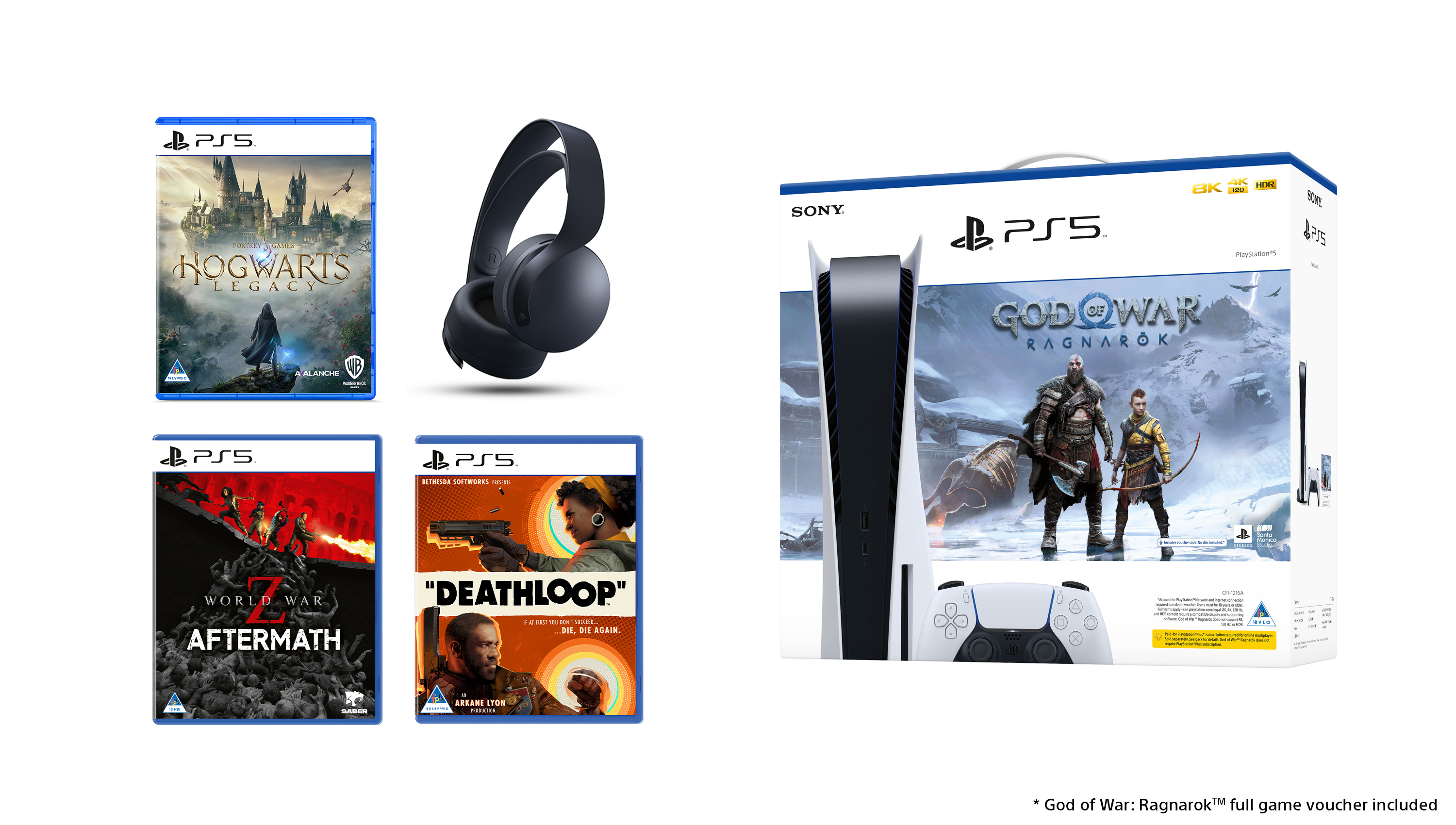 Buy SONY PLAYSTATION 5 STANDARD GOWR VCH BUNDLE PS5 HARDWARE At