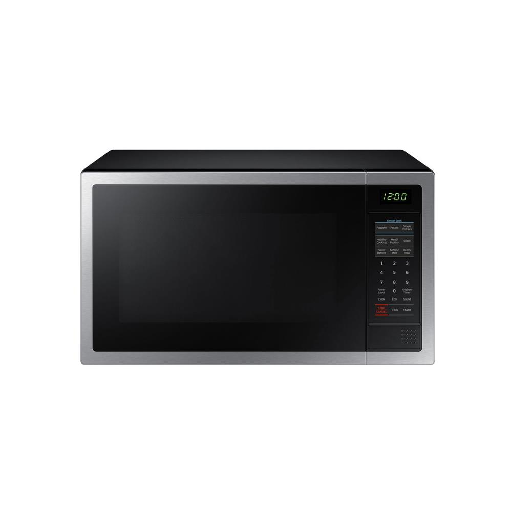 Samsung 28L 1000 Watt Solo Microwave - Stainless Steel With Black Door